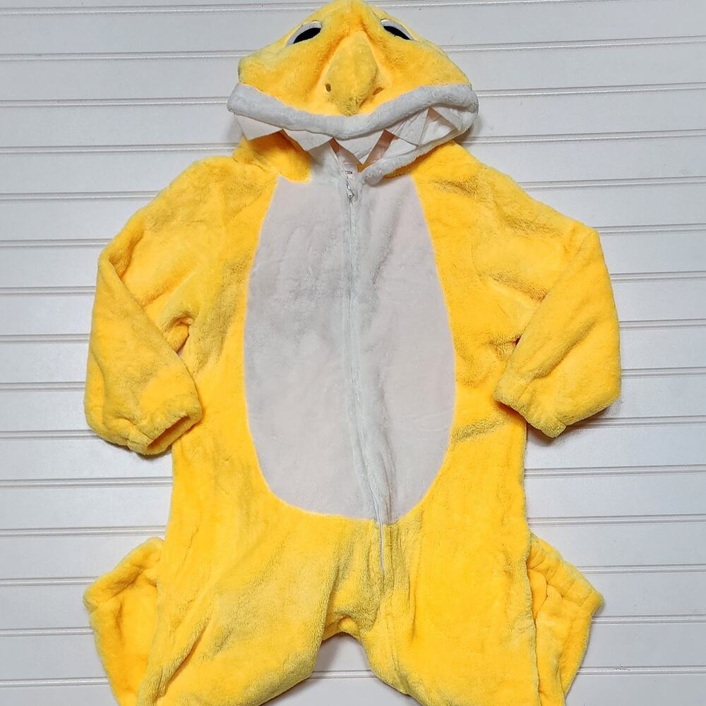 Baby Shark Toddler Yellow One Piece Costume 4T
